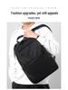 Men's Large Capacity Polyester Backpack for Junior High Students – Trendy, Casual, and Perfect for Travel or Computers