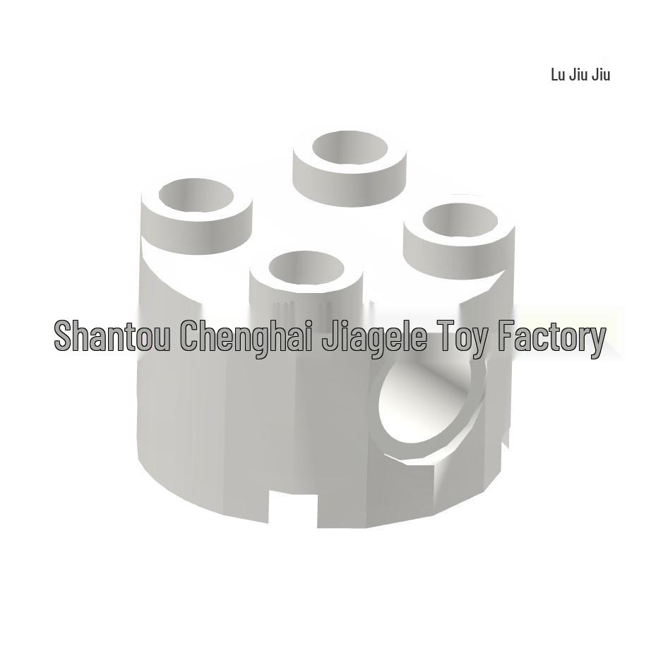 17485 Lego-Compatible 2x2 Round Cylinder Brick with Hole (50G Min. Order)