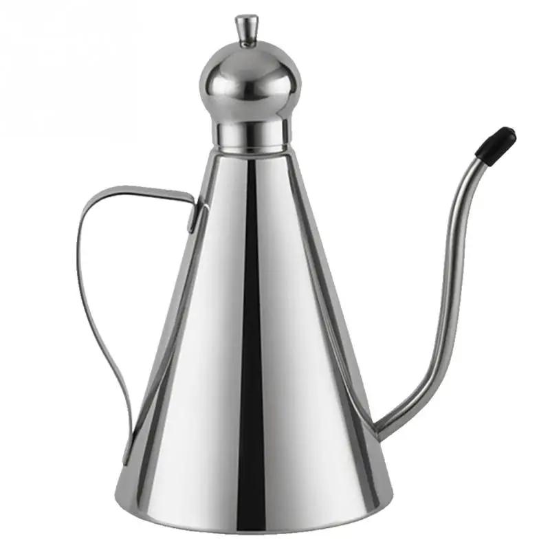 

Контейнер для хранения приправ, дозатор приправы для уксуса, бутылка масла из нержавеющей стали, чайник, нетоксичный пылезащитный кухонный аксессуар