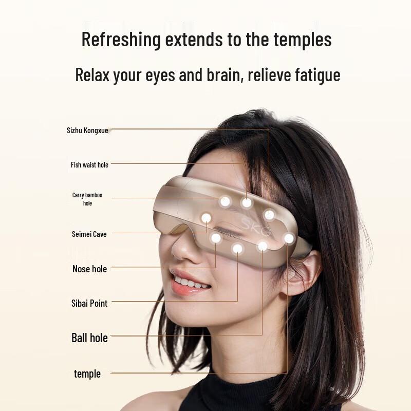 SKG Heated Eye Massager
