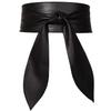 Women's Wide Waist Belt, Synthetic Leather Wide Strap, Wide Dress Belt, One Size Fits All