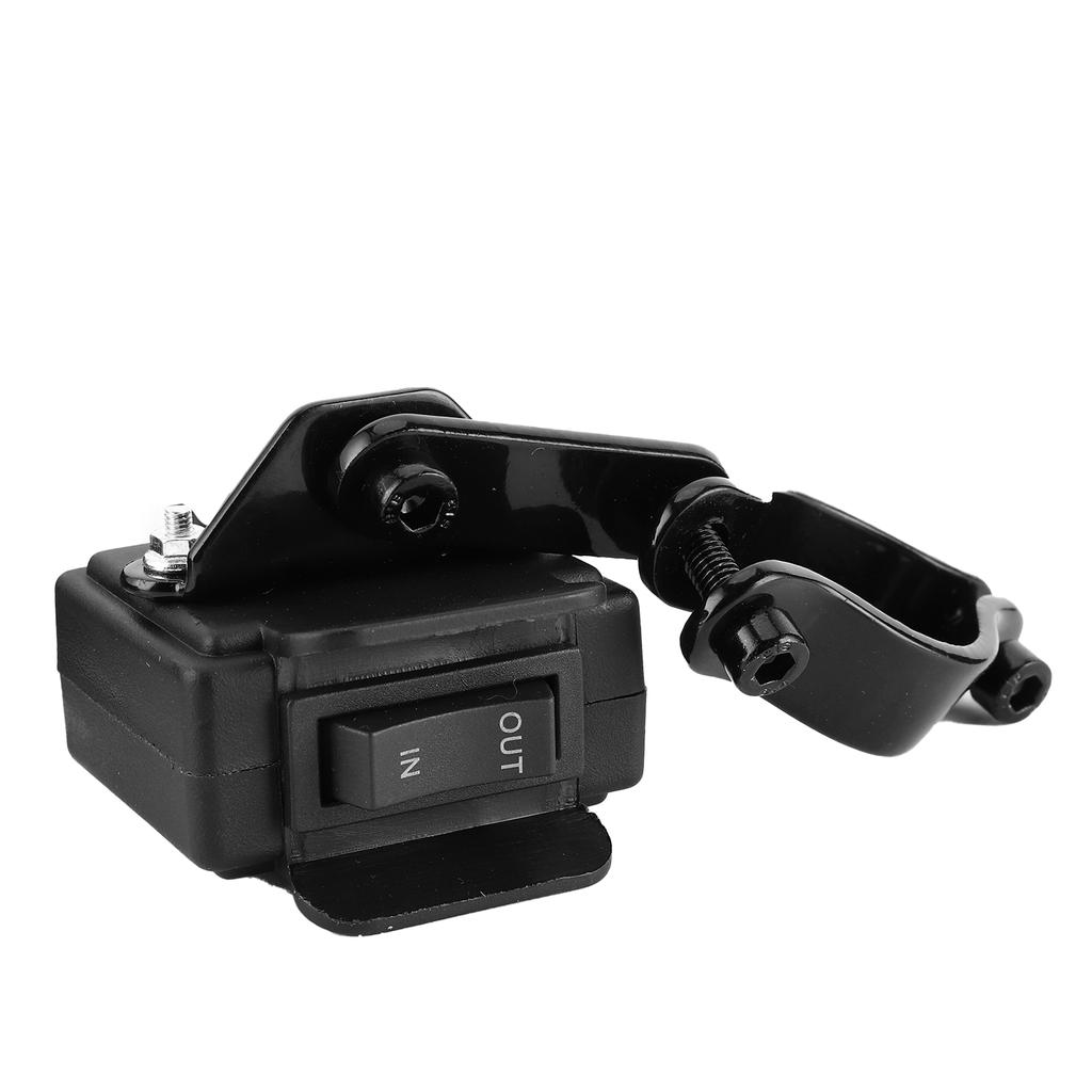 Winch Rocker Thumb Switch with 2.5m 8.2ft Wire PowerCoated for All 12V ATV UTV SUV