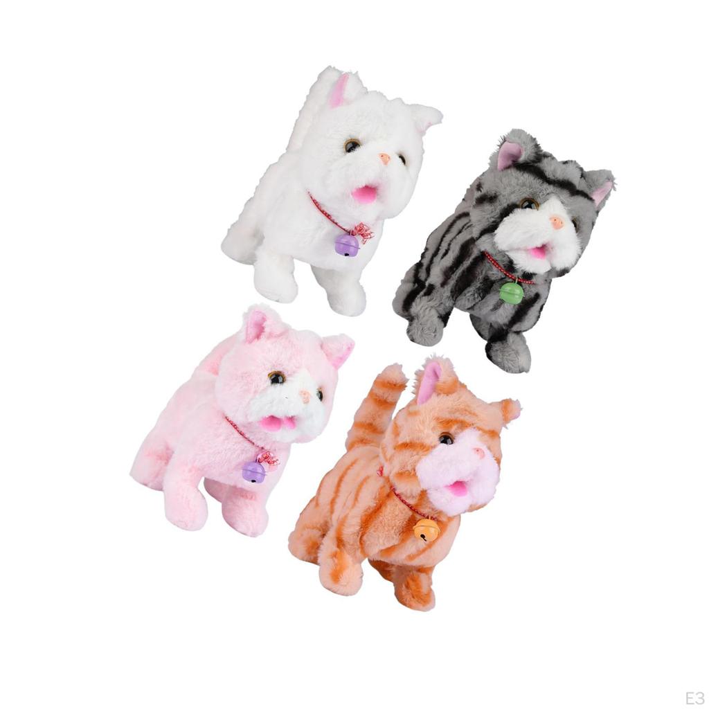 Interaktive Spielfigur Begleittier Katze Mehrzweck Lebensecht Elektronisches Haustier Aufnehmbar