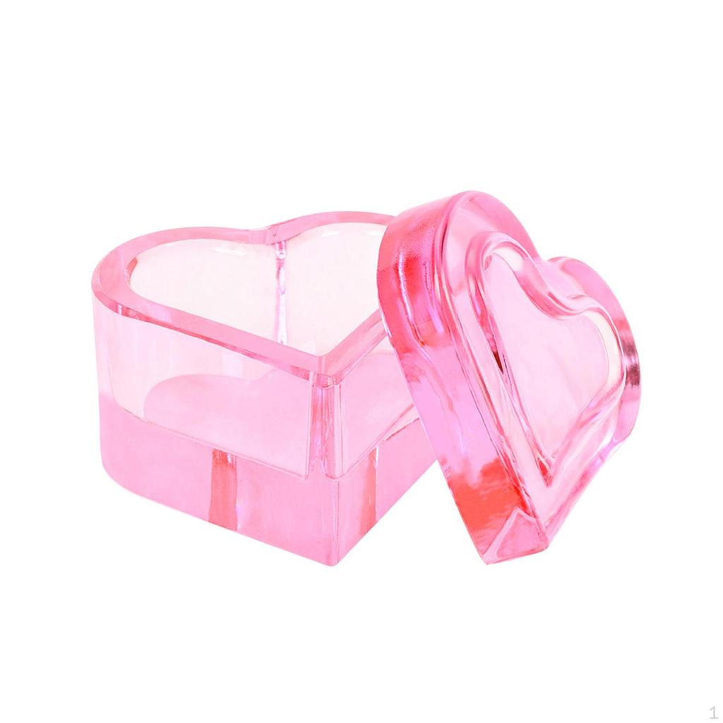 Elegant Glassware Nail Art Dappen Dish Set with Lid
