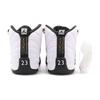 Air Jordan 12 Retro GS Royalty Kinder-Sneaker Weiß Schwarz Metallic-Gold 153265-170