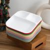Color Kids 1PC Silicone Divided Plate for Babies BPA Free Feeding Bowl With Sucker Dishes Children's Tableware Christmas Gift