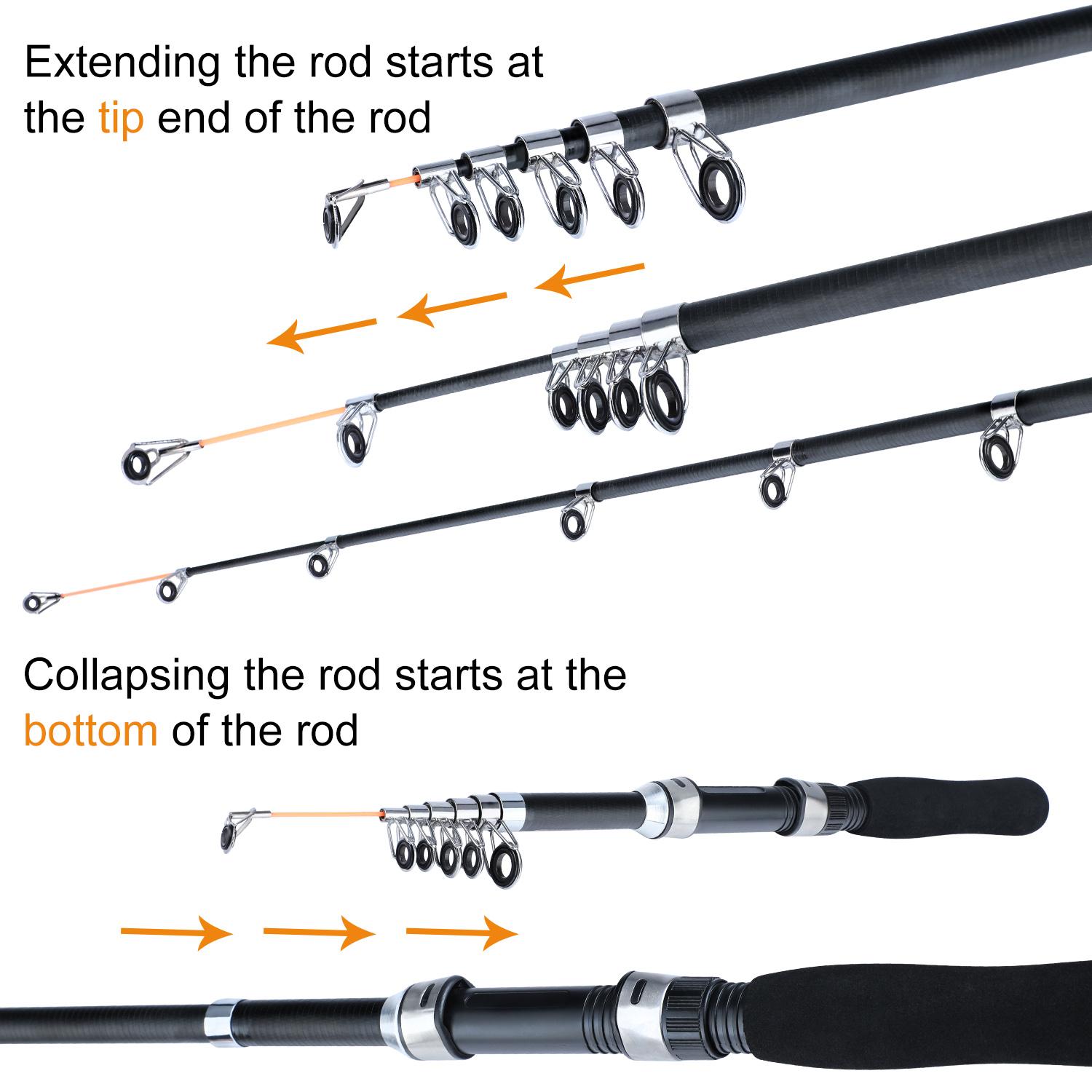 SOUGAYILANG Удочка из 98% углеродного волокна — фото 15