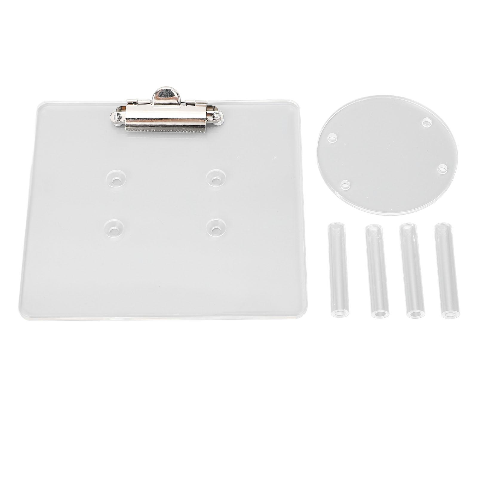 

Держатель для счетной карточки для гольф-кара с зажимом Акриловый Легкая установка для гольф-кара с 5 или 6 отверстиями на рулевом колесе