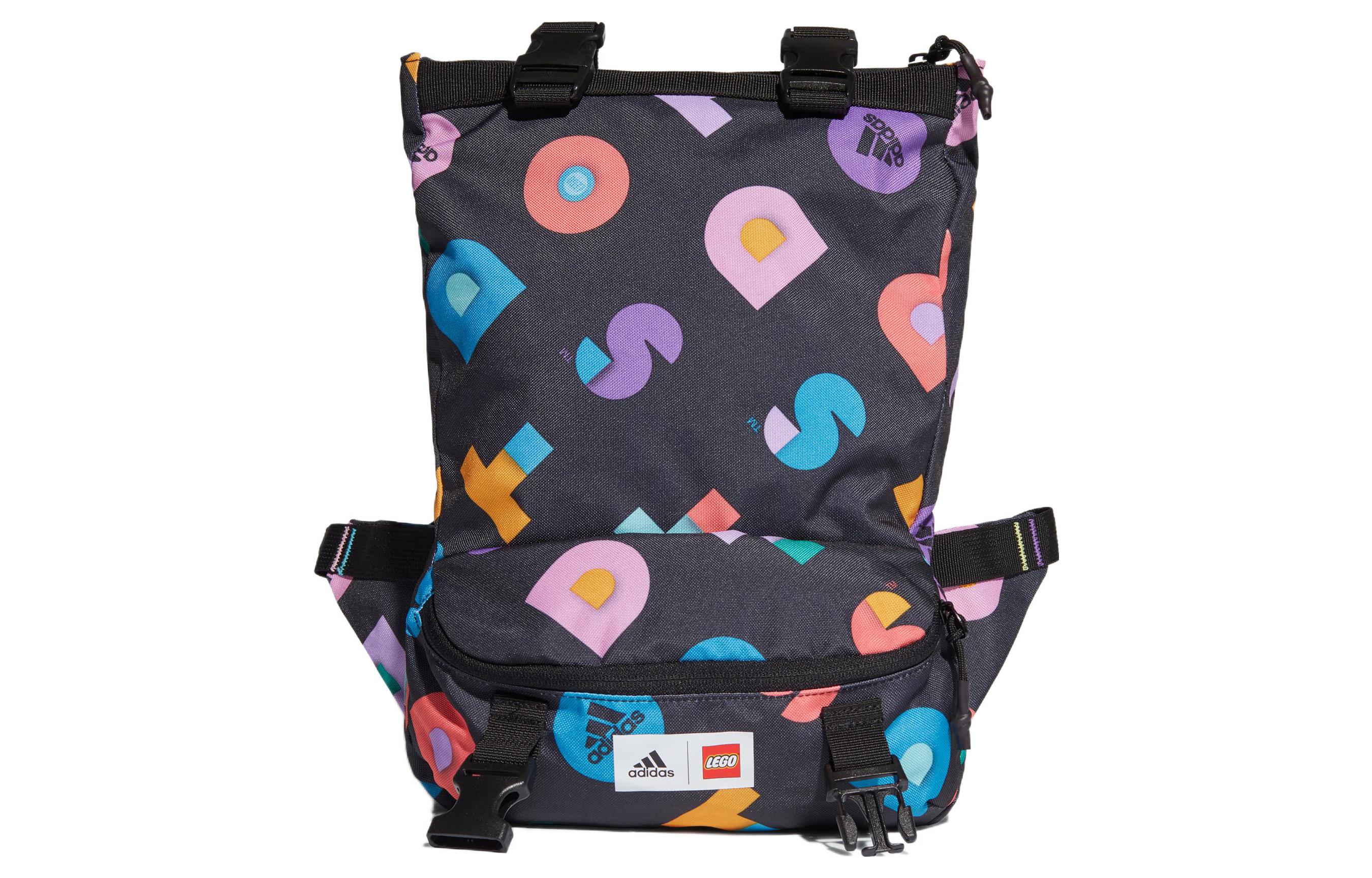 Adidas LEGO Collaboration Polyester Fanny Pack Backpack Regular Men s Multicolor GN5506