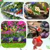 50Pcs 12L16L Steady Flow Dripper Pressure Compensation Drip Emitters Garden Agriculture Greenhouse Drip Irrigation Nozzle