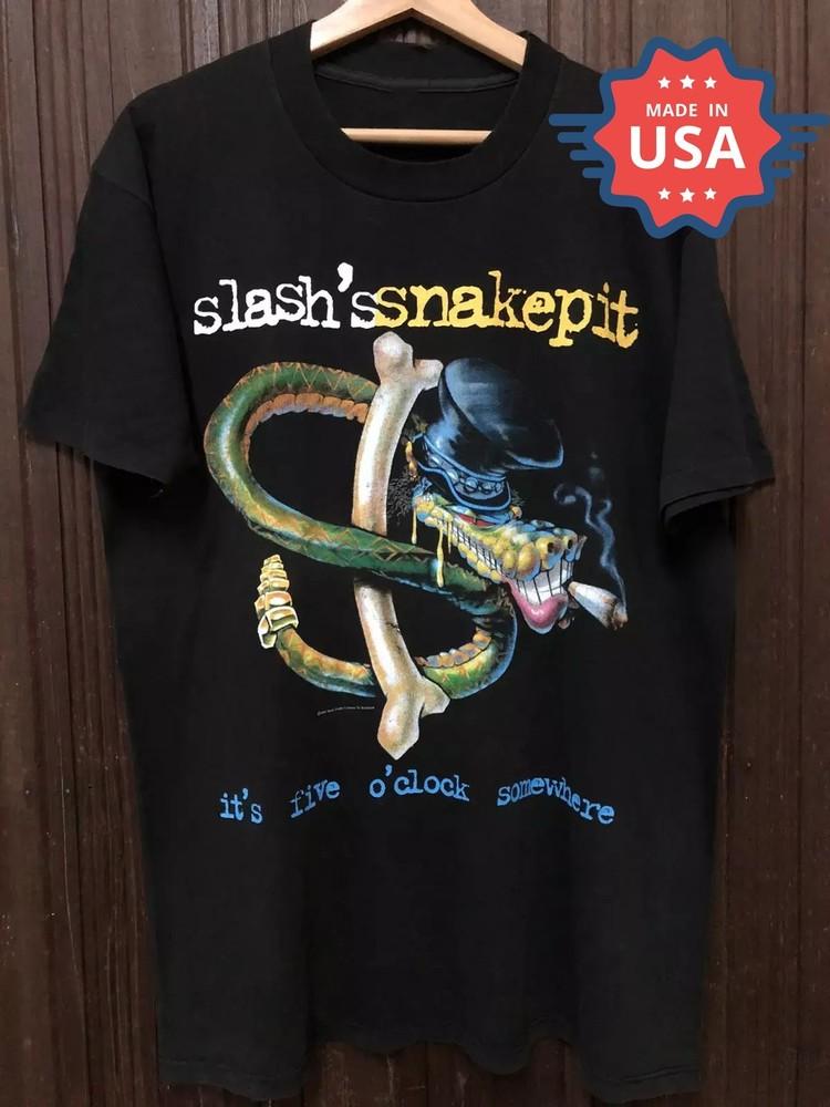 Slash#039;s Snakepit Band Tour For Fans Tshirt S to 5XL NZL417 Unisex T-Shirt S