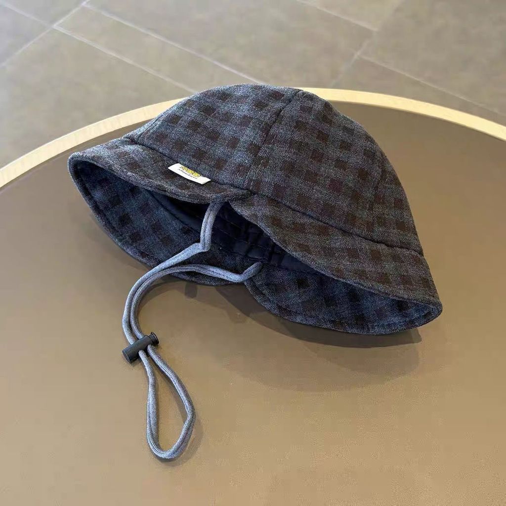 Baby Boy Girl Outdoor Windproof Sun Hat With Wide Brim For Spring Autumn