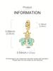 Charms Plata Copper Colors Firefly Daisy Beads Charm Pendant For Original Bracelet For Women Diy Jewelry Love Gift
