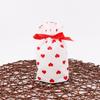 50pcs Fresh Ribbon Drawstring Bag Christmas and New Year Packaging Gift Bags Baking Pastry Cookies Food Grade Bundle Pockets