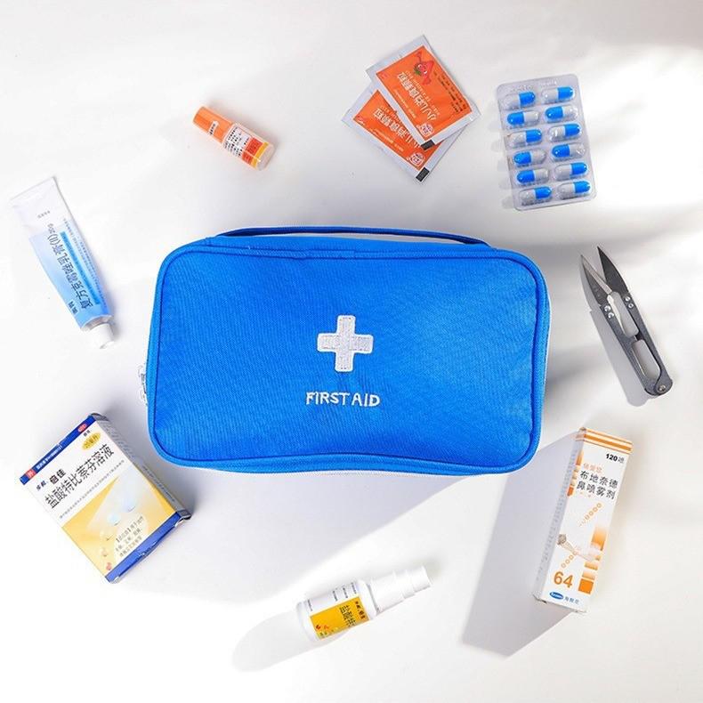 Portable Oxford Cloth First Aid and Medicine Storage Bag