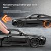 1/32 Metal Die-cast BWM M4 Sports Car Model Pull-back Children's Toy Car Desktop Ornament Halloween Christmas Boy Gift