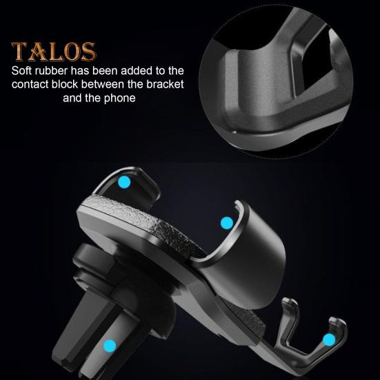 Držák na telefon do auta s automatickým uzamykacím ramenem Slot Držák do mřížky ventilace Stojan pro 4-7 palcové smartphony Palubní kolébka pro všechny smartphony