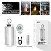 Portable 38Explore LED Camping Lamp - Rechargeable with Long Battery Life & Transparent Design