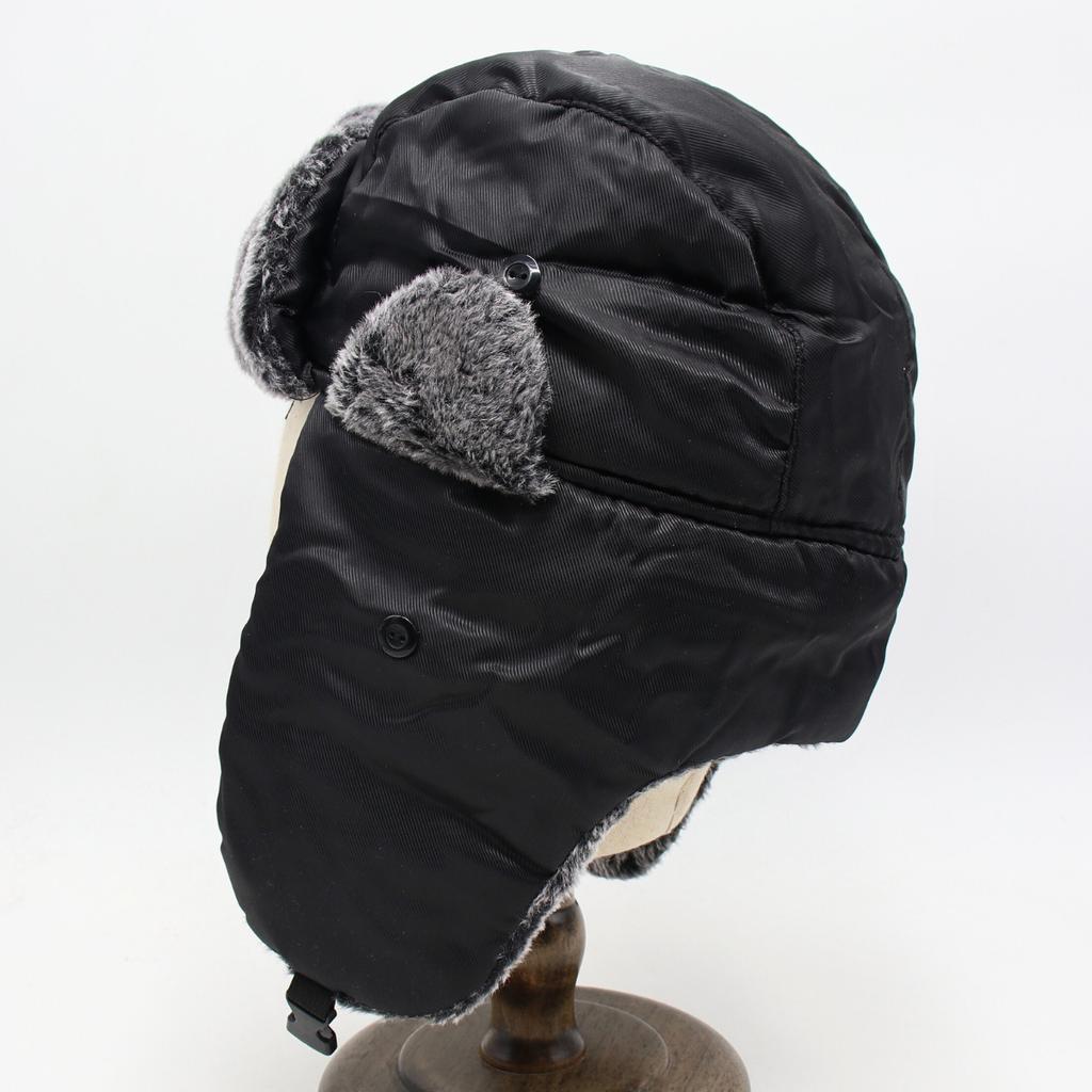 Chapéus Lei Feng Quentes de Inverno para Homens e Mulheres, Chapéus de Esqui Espessados com Lã à Prova de Frio, Gorros de Orelha
