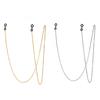 Chaîne de lunettes, collier de chaînes de lunettes, support de maillons de lunettes de soleil en acier inoxydable, chaînes de grand-mère, lunettes pour hommes et femmes