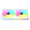 COUGAR Unity240-RW ARGB One-piece Molded Single-frame Fan [UNITY ARGB] Series 240mm Reverse Blade White Model [CF-UN240RW-RGB]