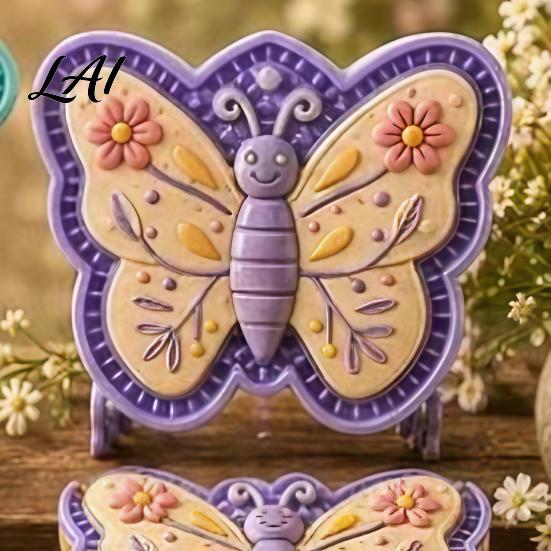 DIY Pastry Tools for Kids Spring Garden Mini Pie Mold Food-Grade Silicone Cookie Cutter Creative Baking Gifts Women Baking Fondant Clay Craft,