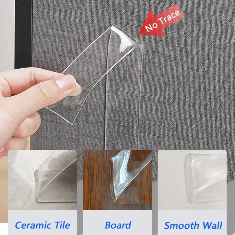 Nano Double Sided Adhesive Tape Strong High Viscosity Transparent Thicken Waterproof And Traceless Acrylic Tape Household Items