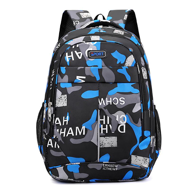 Travel Backpack Printed Fashionable Durable Casual Schoolbag Student