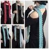 180cm Women's Knitted Scarf Soft Long Tie Scarf Casual Neck Warmer  Costume Accessories