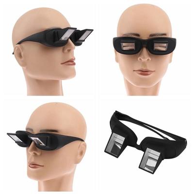 Refractive Horizontal Reading Glasses Prism Spectacles Sit View Glasses  Watching TV