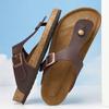 Mode Sommer Neu Herren Flip-Flops Sandalen Herren Flachabsatz Rutschfest Bequem Weich Modisch Strandschuhe Größen 38-46 Herren Hausschuhe