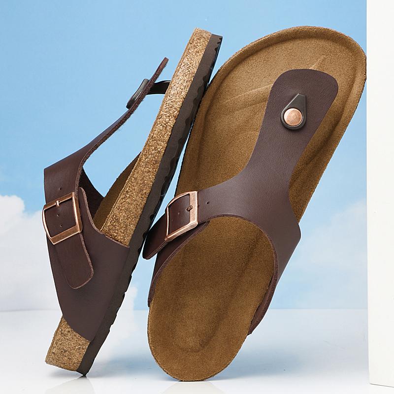 Mode Sommer Neu Herren Flip-Flops Sandalen Herren Flachabsatz Rutschfest Bequem Weich Modisch Strandschuhe Größen 38-46 Herren Hausschuhe