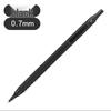 Professional Metal Mechanical Pencil, 0.5/0.7mm, Low Center Gravity, Weighted Feel, Continuous Lead Feed for Drawing & Painting.