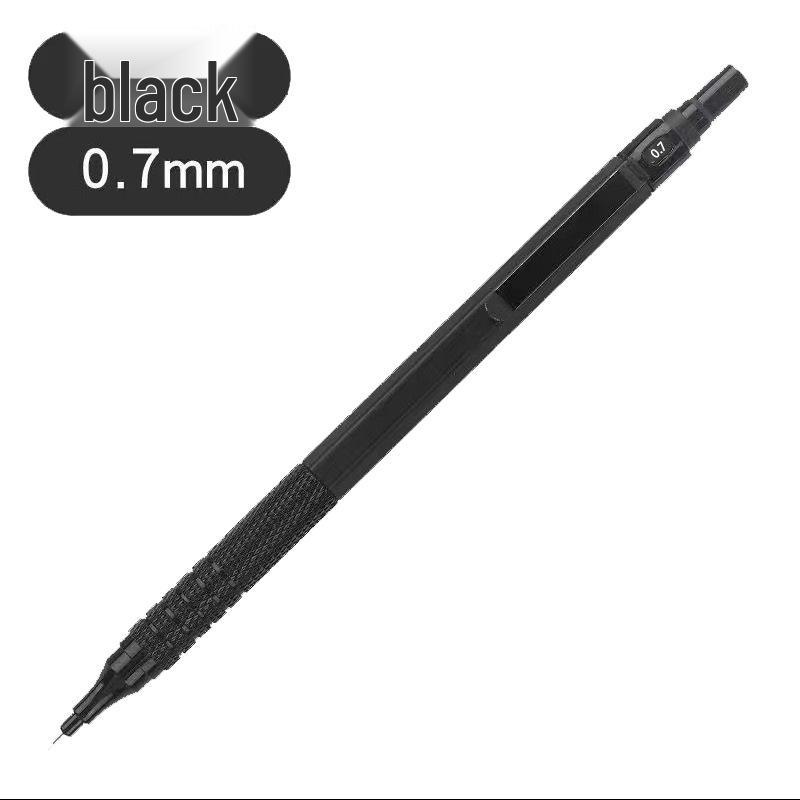 Professional Metal Mechanical Pencil, 0.5/0.7mm, Low Center Gravity, Weighted Feel, Continuous Lead Feed for Drawing & Painting.