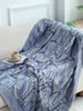 Druckdecke Luxus Mode Gestrickter Kaschmir Damen Schal Winter Damen Warmer Schal Pashmina Mujer Foulard Großer Wickelschal Neu