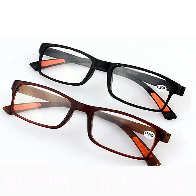 Lightweight Rimless Reading Glasses - Memory TR90 Frame, Aspheric Lenses, Baby Pink (Unisex)