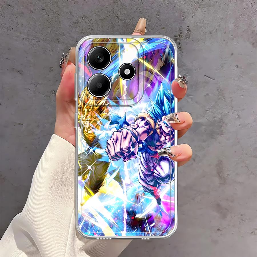 

Чехол Dragon Ball Goku Vegeta для Xiaomi Redmi Note 14 Pro Plus Note 13 12 A4 14C 9 10 13C 10S 11 12S 11S Мягкая накладка на телефон Redmi Note 10 4G