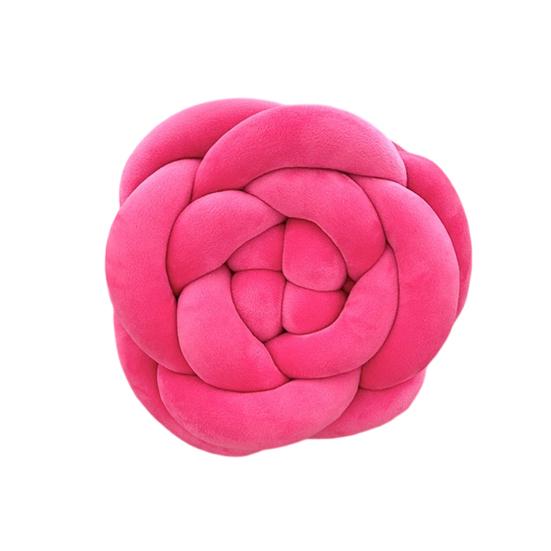 Back Cushion Nordic Style Rose Flower Shape Soft Comfortable Pillow Home Living Room Bedroom Office Decor