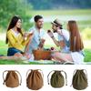 Outdoor Tableware Sundries Bags Portable Canvas Small Objects Organizers Ultralight Waterproof for Travel Hiking