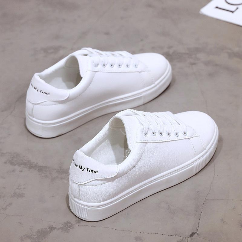 

Summer white shoe cake sole new versatile student platform women s shoes casual white shoes 35 білий