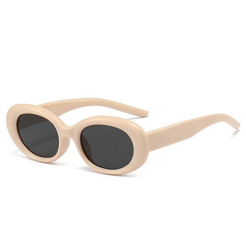 Trendy Unisex Round Frame Sunglasses - High-End Fashion for Sunshade and Sunscreen