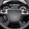 For Ford Escape Kuga 2013 2014 2015 2016 Carbon Fiber Accessories Car Interior Steering Wheel Speedometer Trim Sticker