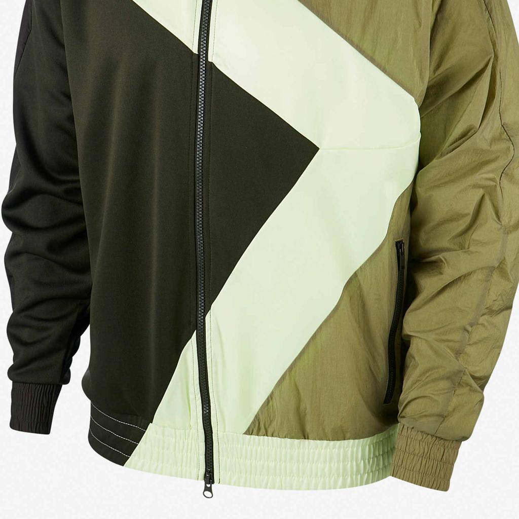 Jordan Diamond Contrast Casual Sports Jacket Men Jackets Dark-Green CI7916-355