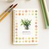 Coloring Picture Book with 12 Paint Colors Thickened Pages Animal Flower