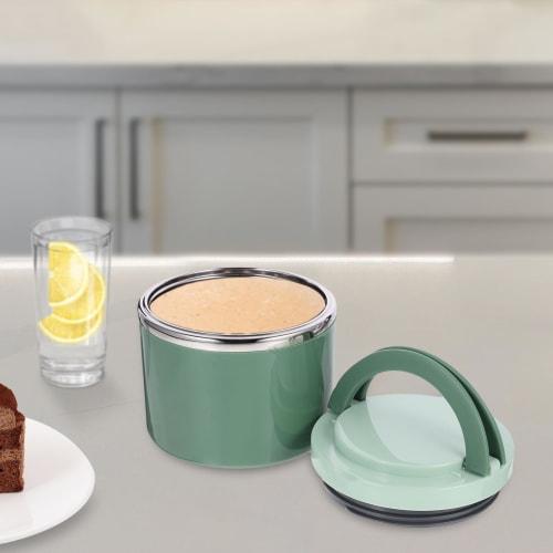 Soup Jar, Lunch Box, Summer/Winter, Large Capacity (1000ml), Leakproof, Portable, Stylish, Cute, Airtight, Stainless Steel, Lightweight, Compact, Stor