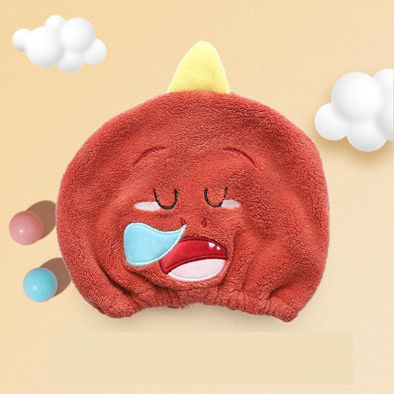Cute Cartoon Animal Child Hair Towel Cap Drying Hat Quick-dry Microfiber Super Absorption Hair Twist Kid Bath Hat Bathroom for Daily Use