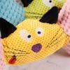 Peluche para Gato y Perro, Resistente al Sonido, Masticable, Juguetes para la Dentición, Suministros para Mascotas, Lana de Maíz, Huesos de Gato