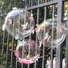 5/10pcs Color 3D Butterfly Transparent Popo Balloon Set Rose Petals Wedding Birthday Shower Butterfly Theme Decoration
