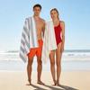 Long Microfiber Bath Towel 75x150cm Weight Design For Water Absorption And Softness