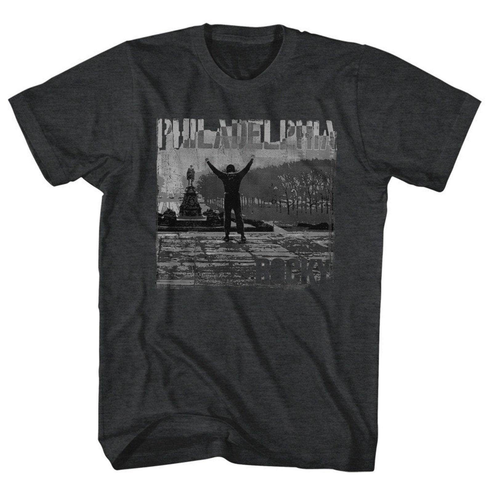 Rocky Philadelphia Black Heather T-Shirt XL